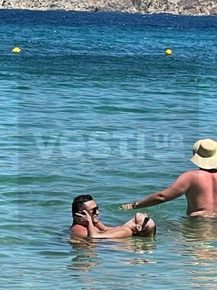 Николай Тищенко с Аллой Барановской миконос море