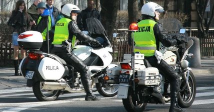 Польские полицейские Фото иллюстративное