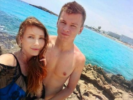 Дмитро Костюк з дружиною