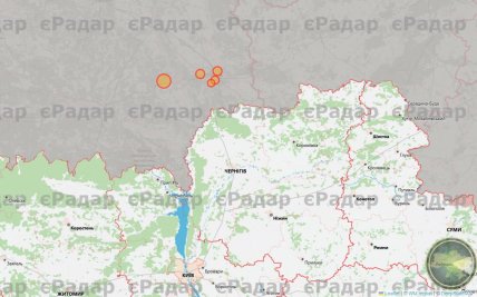 Місця будівництва військового містечка, полігону та «протипаводкової дамби» на території Білорусі