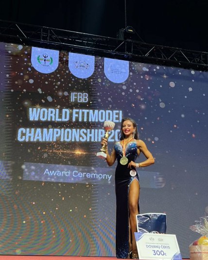 Анастасія Тереховська – чемпіонка світу IFBB з фіт-моделі