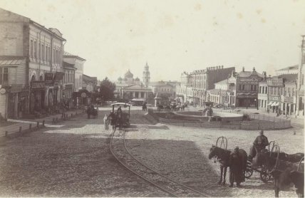 Харьков старые фотографии Николаевская площадь