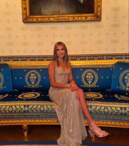 Кай Трамп на інавгурації Дональда Трампа