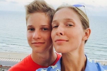 Катя Осадчая поделилась фото своего сына