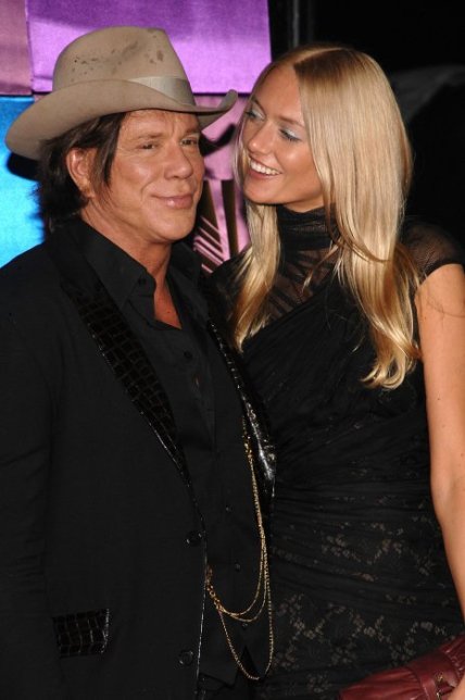 Олена Кулецька і Міккі Рурк