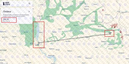 Відстань від Київського водосховища до Сум