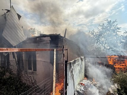 Наслідки удару в Дніпропетровській області
