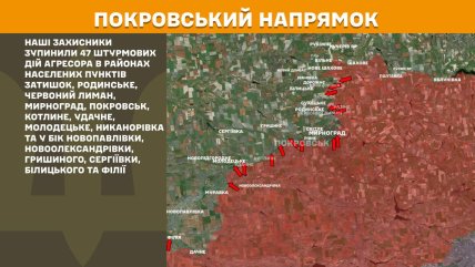 Ситуация на Покровском направлении