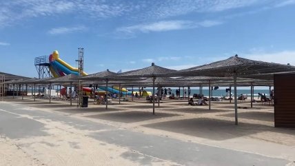 Пляжи оккупированной Кирилловки