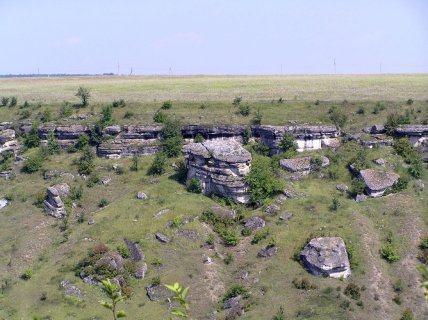 Касперовский каньон в Тернопольской области