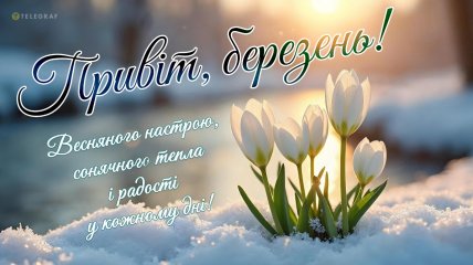 Перший день весни картинки