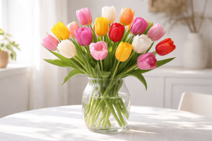 Тюльпани у вазі