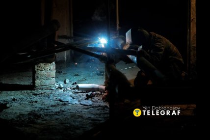 Ремонтні роботи у будинку-ромашка на Оболоні