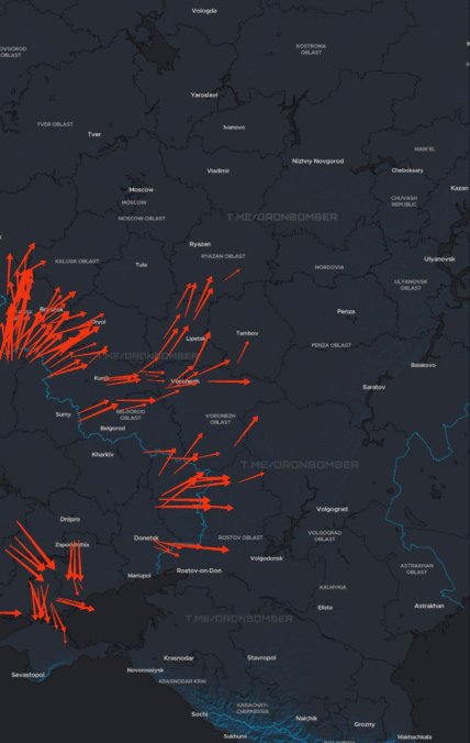 Дроны атакуют Россию