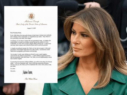 Письмо Мелании Трамп Путину