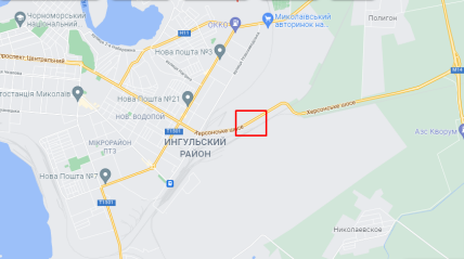 Карта скриншот