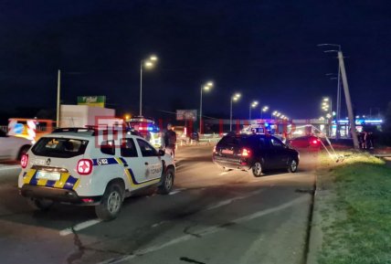 полиция ДТП Киев ночью 03.06.2021