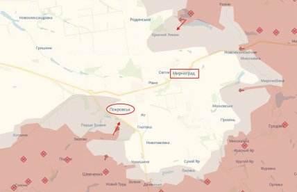 Мирноград та Покровськ