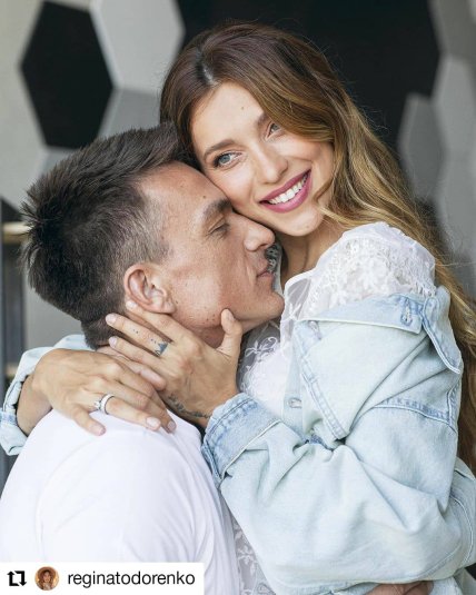 Регина Тодоренко и Влад Топалов