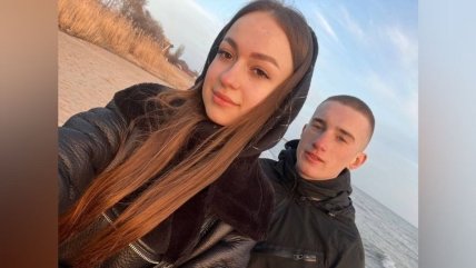 Назарій Гренка Гринцевич із дівчиною