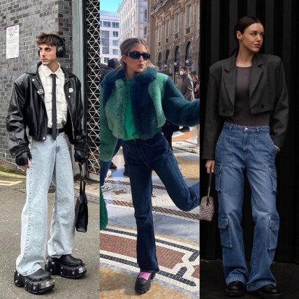 девушки в стильной одежде