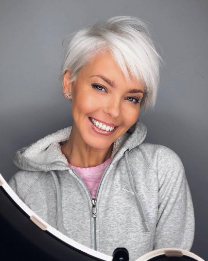 Стрижка на короткие волосы гарсон