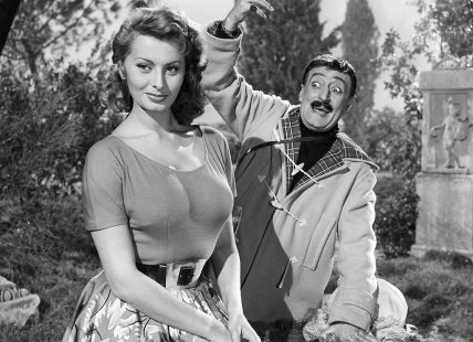 Софи Лорен в молодости