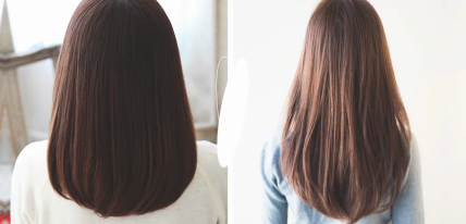 Стрижка на длинные волосы идеально ровные