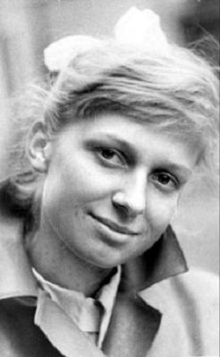 Людмила Шкуркіна в молодості