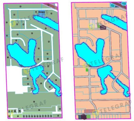Фрагмент ДПТ от Инвестфонда Монолит по участку посреди заказника