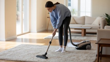 Як очистити килим