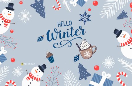 З першим днем зими, вітання, листівки, картинки