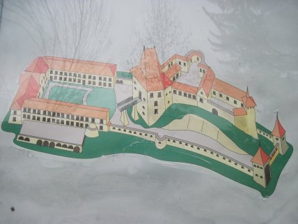 План Язловецького замку