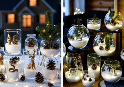 украшение дома, новогодний декор