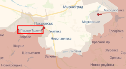 Леонтовичі — нова назва села Перше Травня біля Покровська