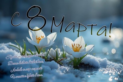 Поздравляем с 8 Марта, картинки, открытки