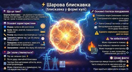 Що таке кульова блискавка