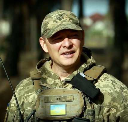 Олег Ляшко на фронте