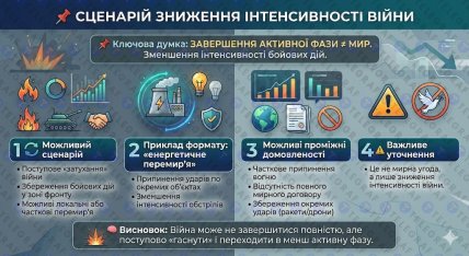 Сценарий снижения интенсивности войны