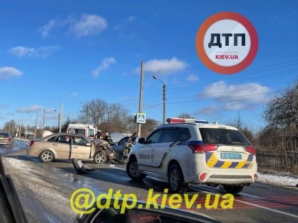 Аварія на трасі неподалік Козельця