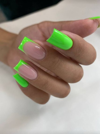 Салатовий френч