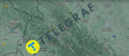 У небі над Закарпатською областю зафіксували літак