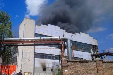 Пожар на складах в Чернигове 3.08.2020