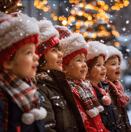 колядки поют дети