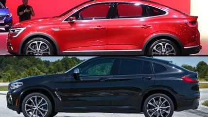 Renault Arkana та BMW X4