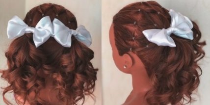 Прически на 1 сентября: пошаговые фото