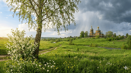 Весняний пейзаж фото
