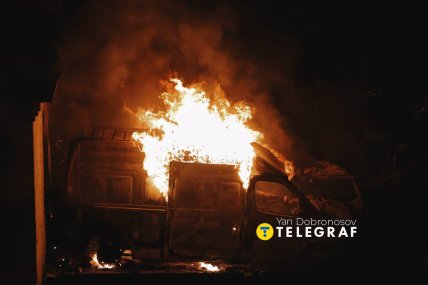 Наслідки атаки у Солом'янському районі. Фото: Ян Доброносов "Телеграф"