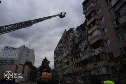 Россия атаковала жилые дома в Киеве 6.07.2026