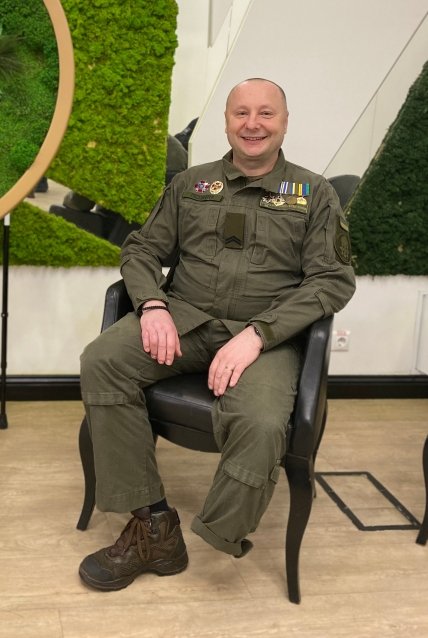 Глава Ассоциации предпринимателей — ветеранов АТО Сергей Позняк